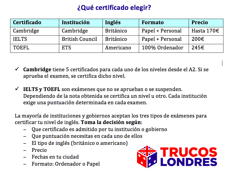 certificado de ingles preparar advanced c1