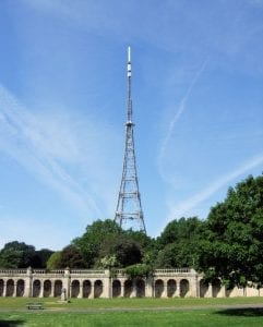 Transmisor BBC en Crystal Palace Park