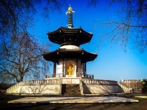 Peace Pagoda y eventos en el Battersea Park