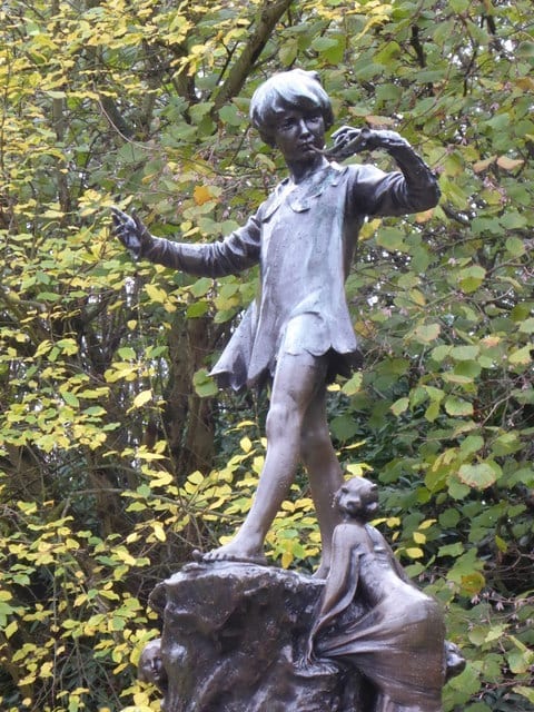 Peter Pan Statue en Kensington Gardens