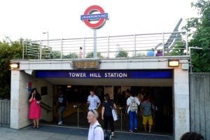 precio hasta Tower Hill Station para ver el Tower Bridge