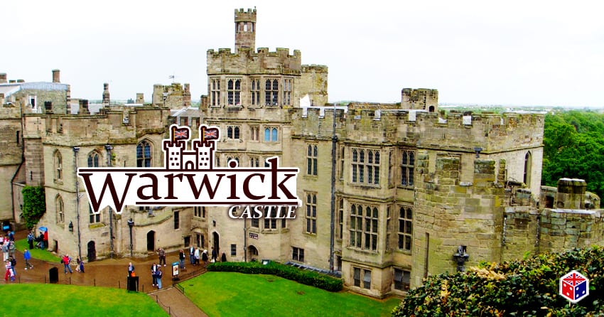 tiempo del castillo warwick en londres inglaterra