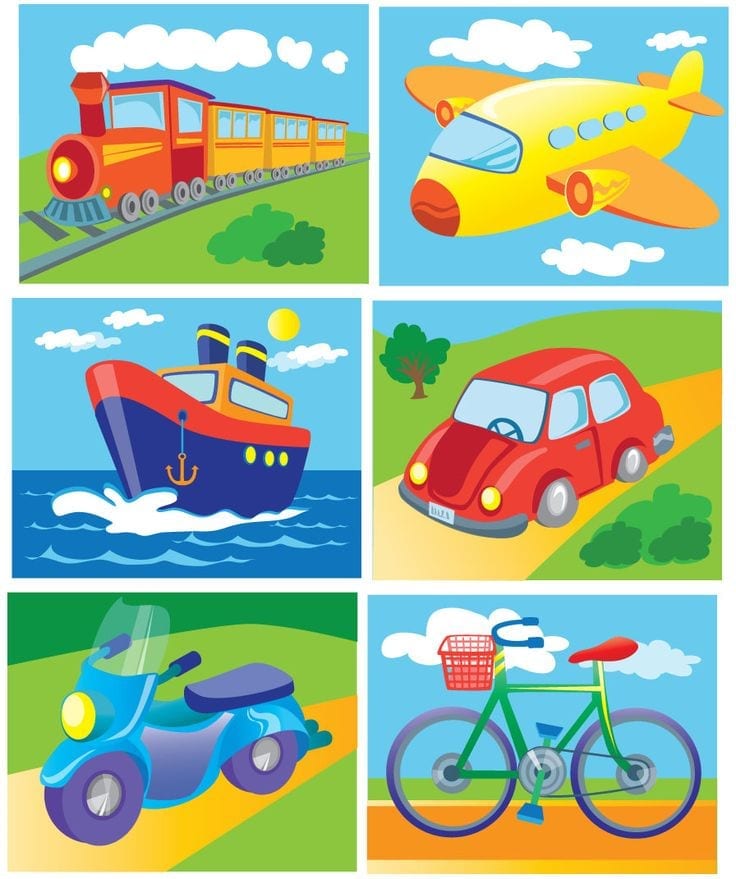 Medios de Transporte - Vocabulario (Guía de Estudio 2020)