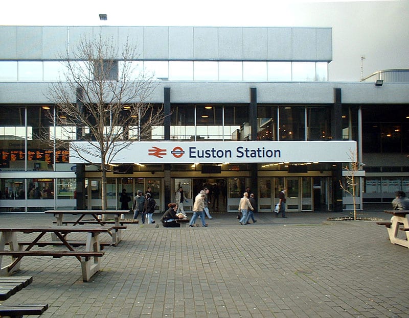 London Euston Station en Londres